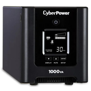 CyberPower OR1000PFCLCD Mini-Tower UPS, UL Rated, Energy Star certified, 8x NEMA 5-15R